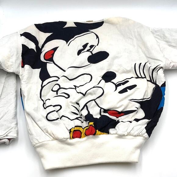 Disney Tops - Vintage reversible sweatshirt 80s double